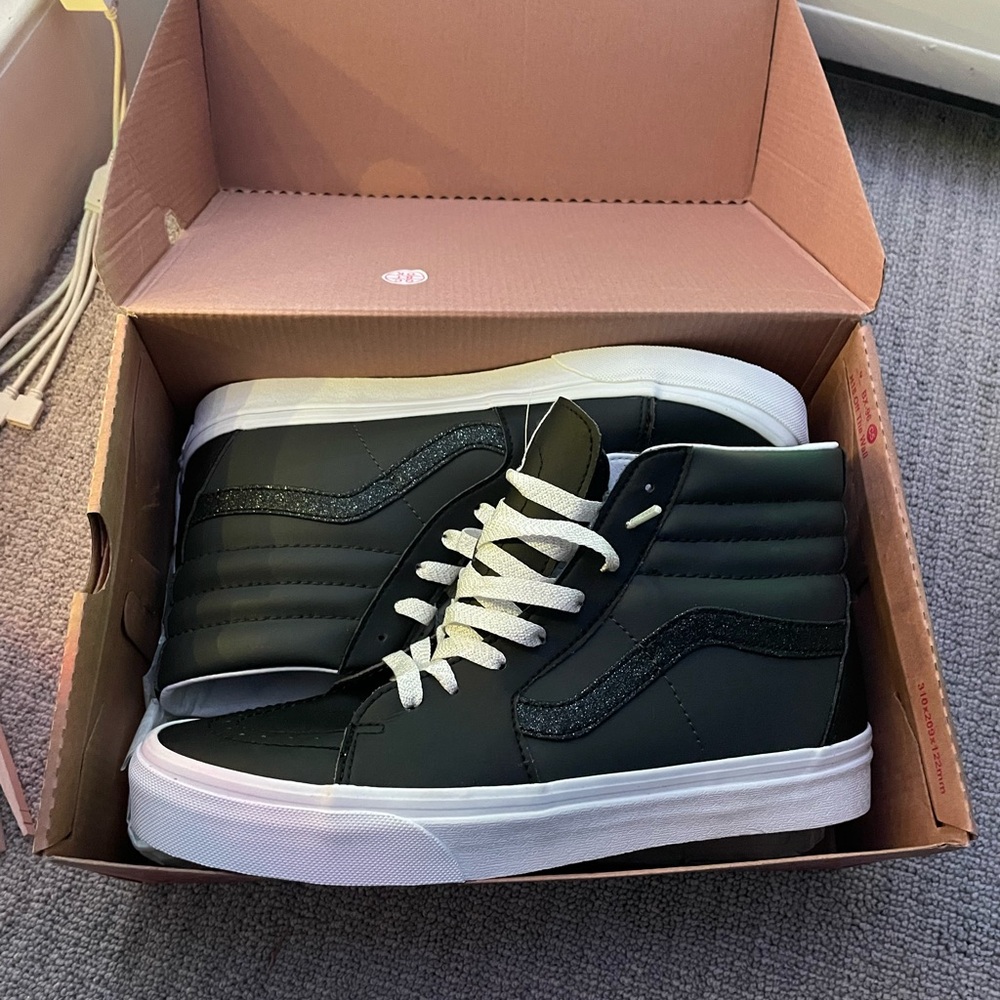 Vans Black High-Top Sneakers